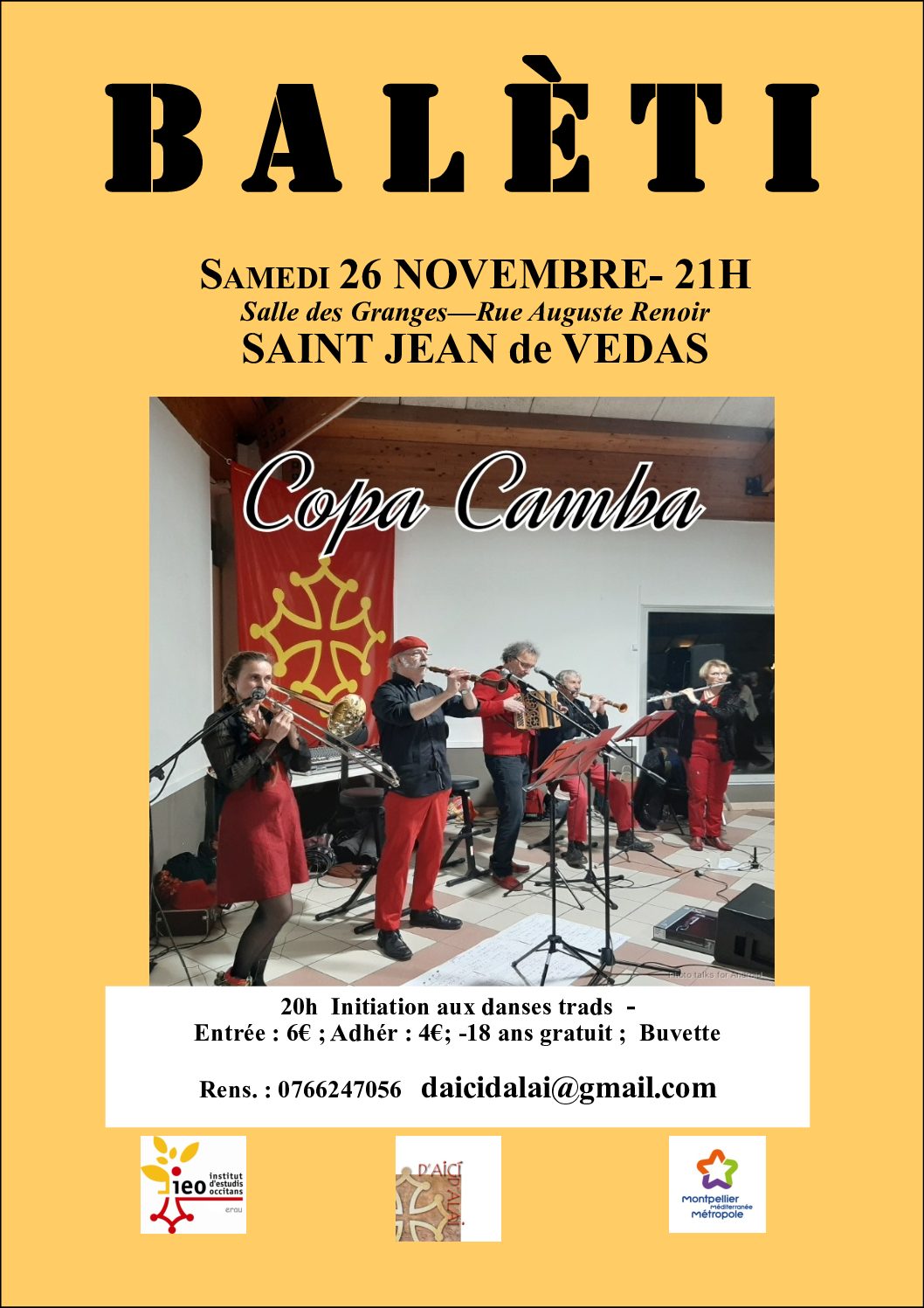Baleti-DAICI-DALAI-26-novembre-2022-affiche-Copa-Camba
