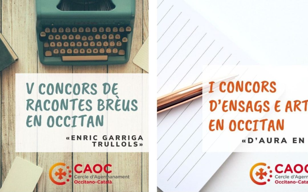 Vn Concors de racontes brèus e Ir Concors d’ensags e articles en occitan