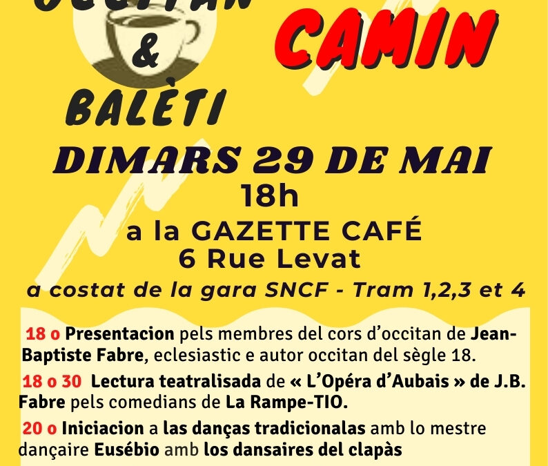 Gazeta Cafè au Clapàs, lo 29