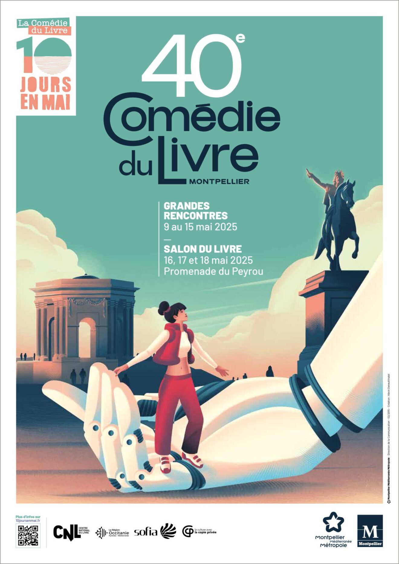 La quarantena Comedia dau libre, 16, 17 e 18 de mai