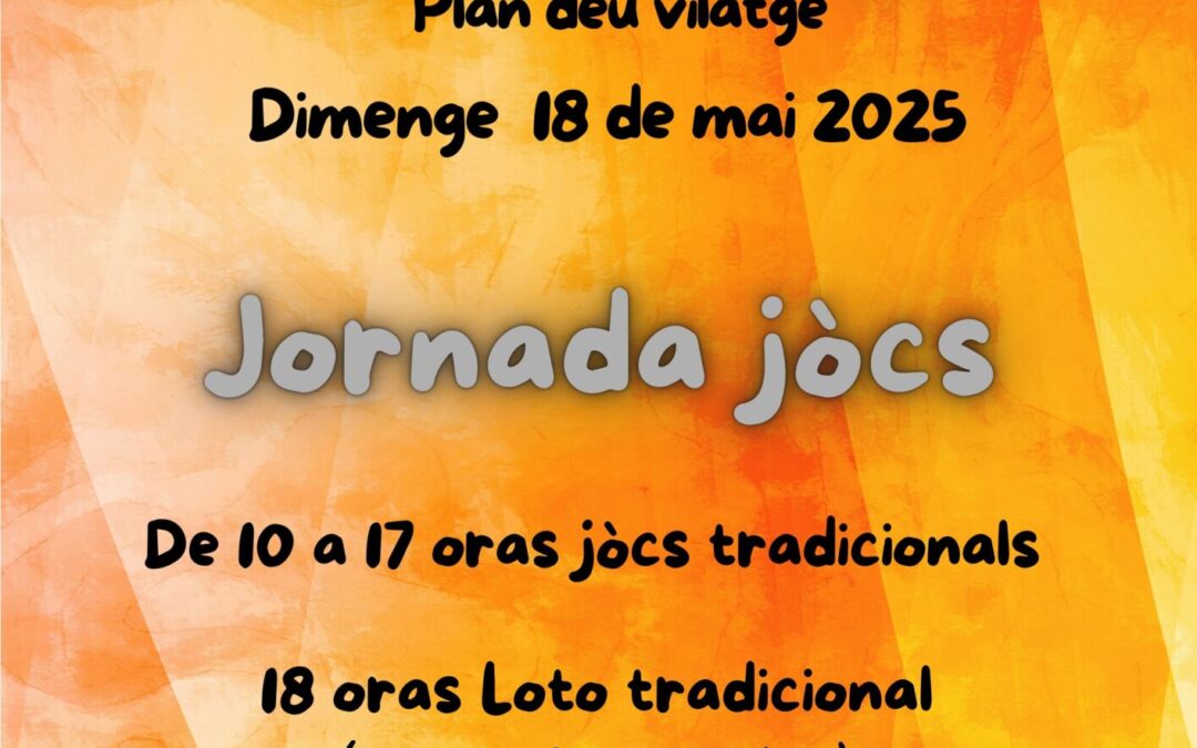 Jornada Jòcs en Òc, lo 18