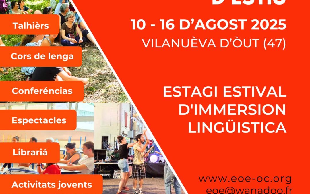 51 ena escòla occitana d’estiu, dau 10 au 16 d’agost