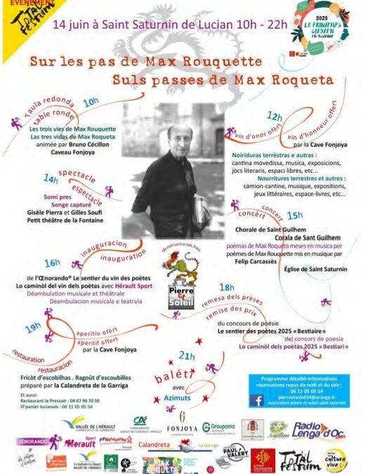 Lo caminòl dels poètas, lo 14 a Sant Adornin