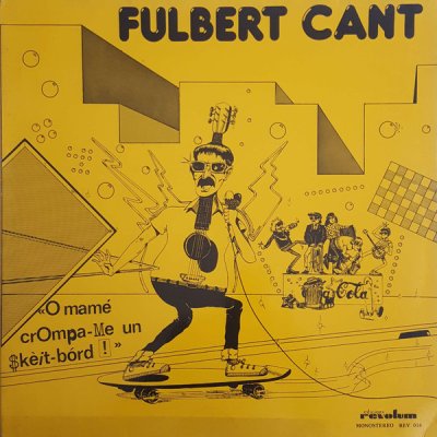 Fulbèrt a silver and red robot