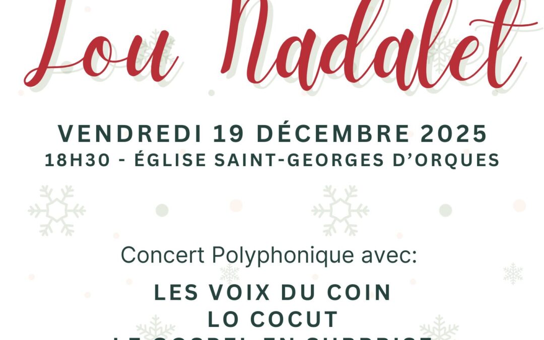 Lo Nadalet de Sant Jòrdi, lo 19