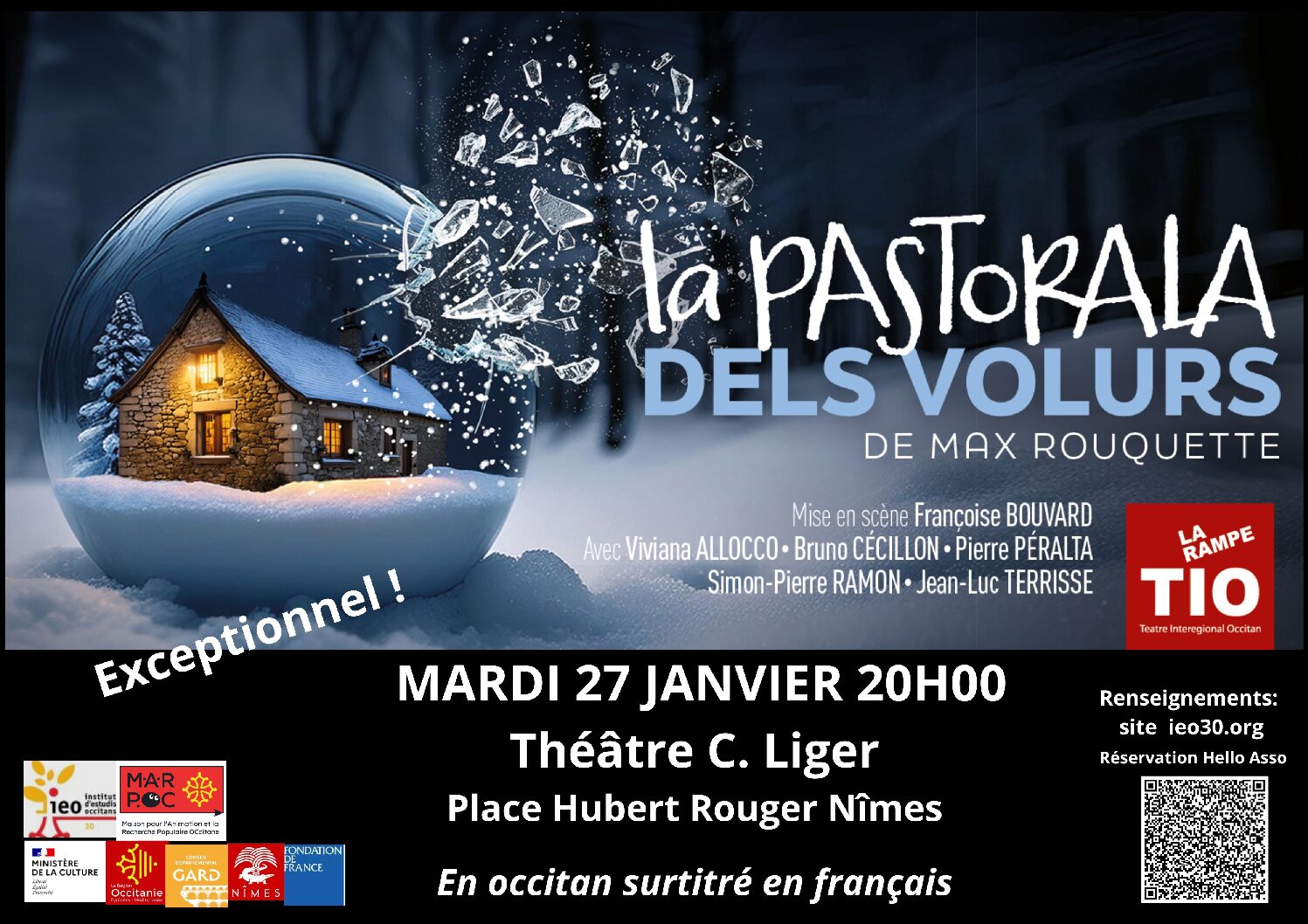 La pastorala das volurs, lo 27 a Nimes