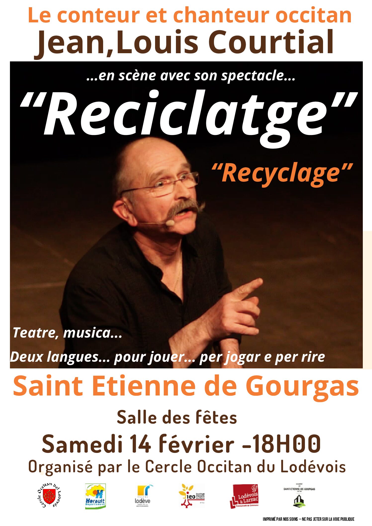 Reciclatge amb JL Courtial, lo 14 de febièr