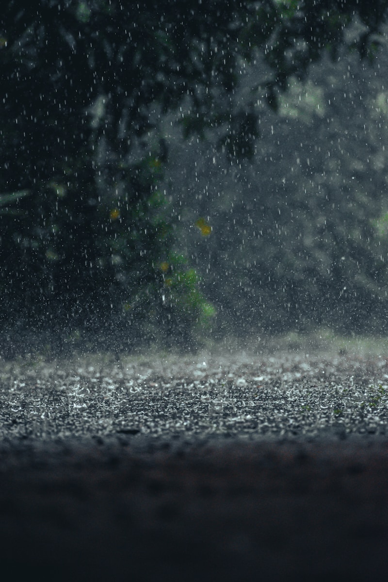 water droplets on glass window