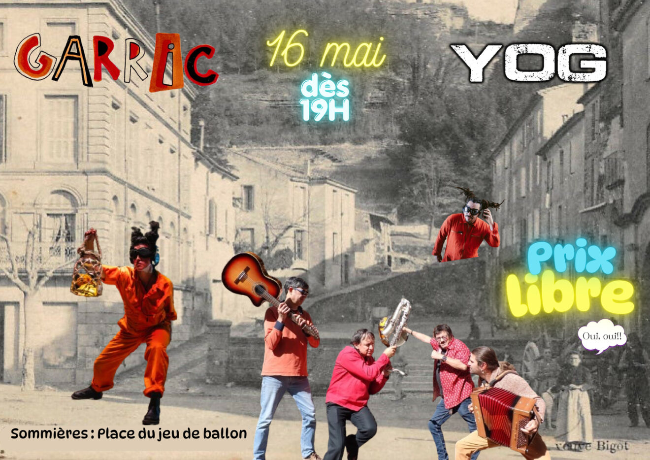 Garric e Yòg, en concèrt lo 16 de mai