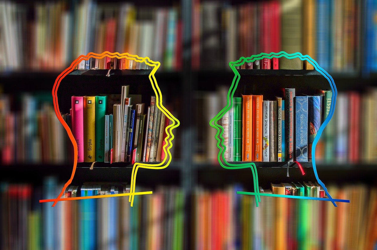 black framed eyeglasses on book page