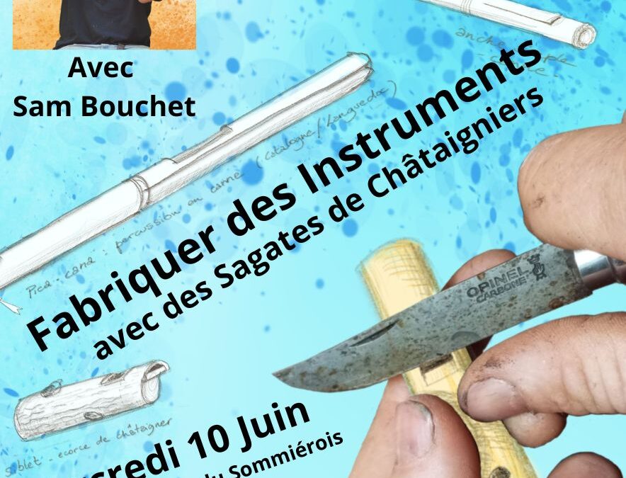Fargar d&rsquo;instruments amb de sagatas de castanhièr, lo 10