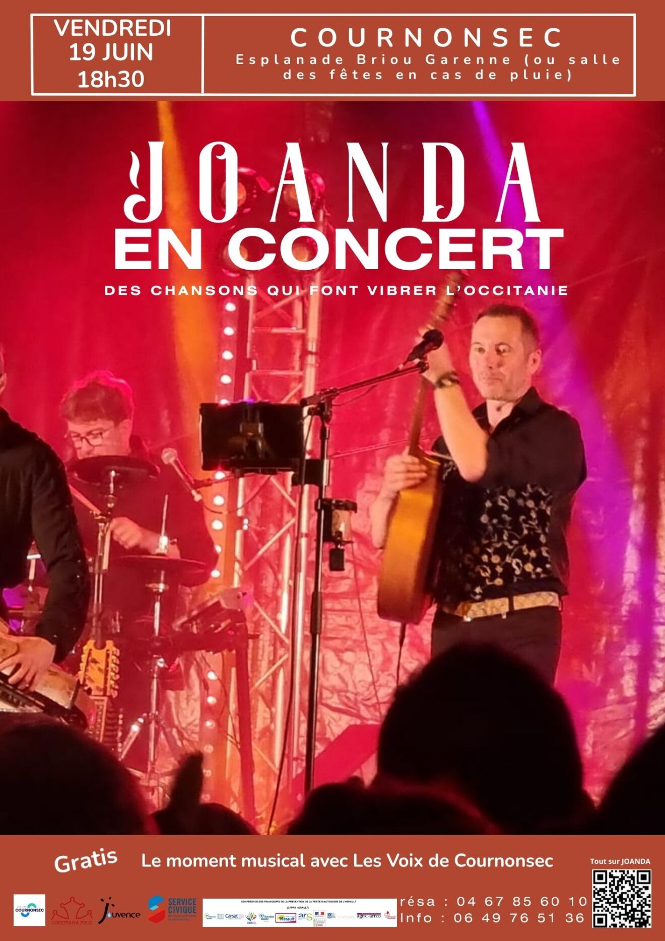Joanda en concèrt, lo 19
