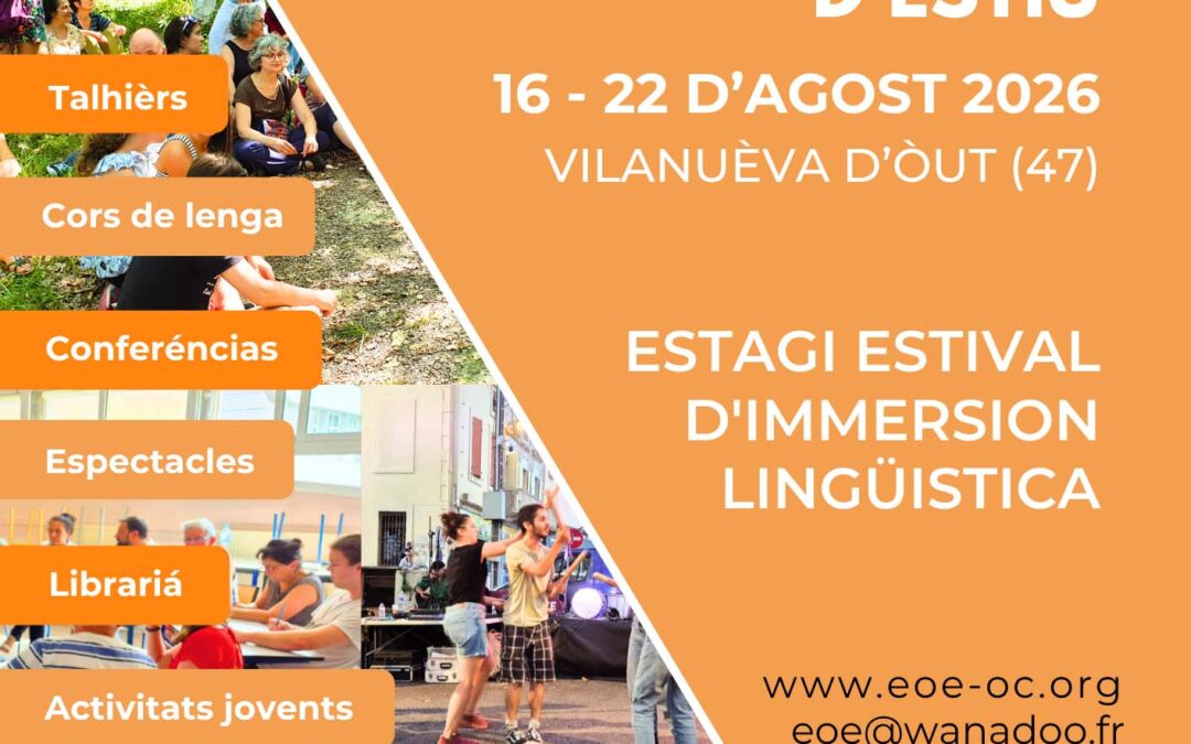 Las inscripcions a la 52a EOE son dobertas !