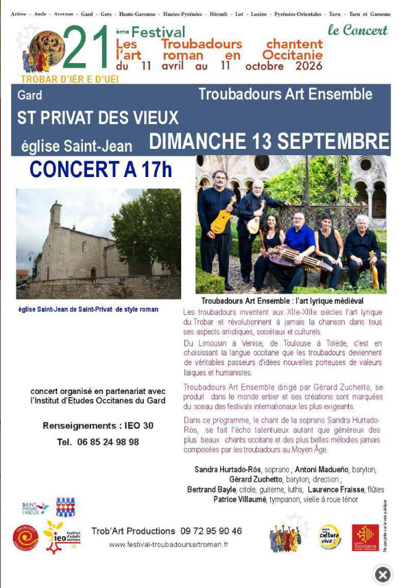 Trobadors Art Ensemble, lo 13