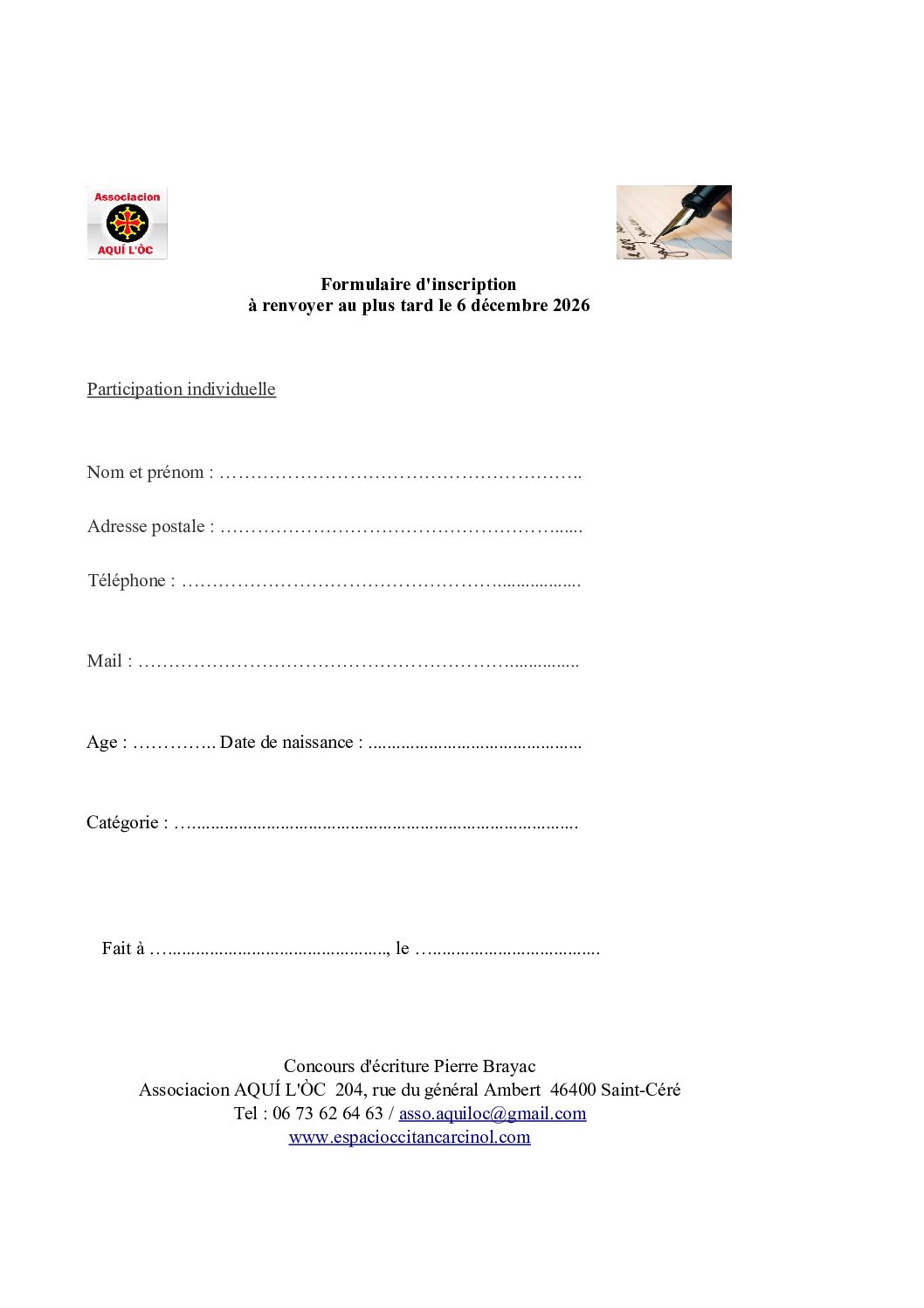 Formulari dinscripcion 2026 2027 pdf